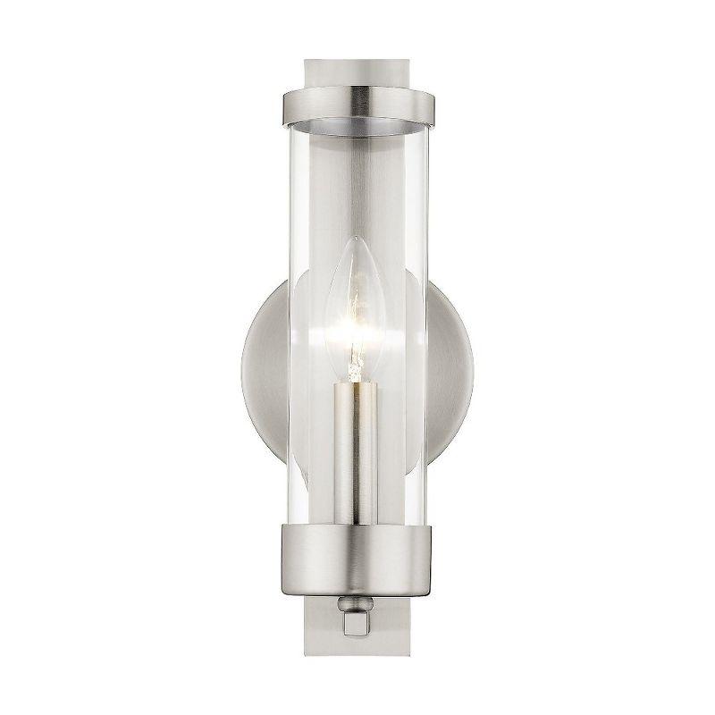 Livex Lighting Castleton 1 - Light Sconce in  Brushed Nickel