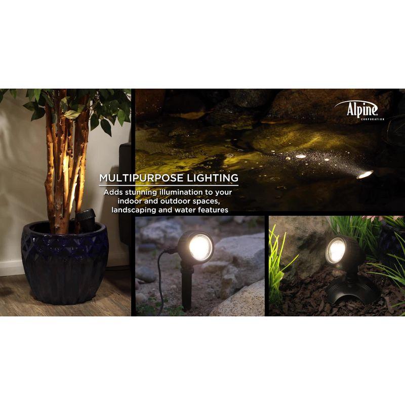 Set of 3 Warm White LED Outdoor Landscape Spotlights