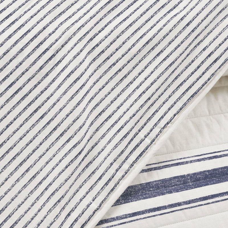 Farmhouse Standard Cotton Reversible 3 Piece Quilt Set