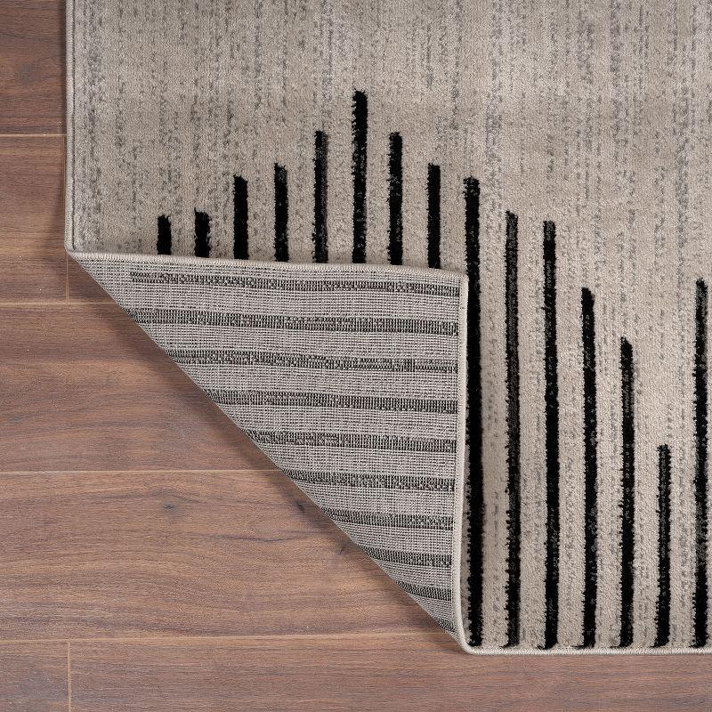 World Rug Gallery Bohemian Stripe Area Rug