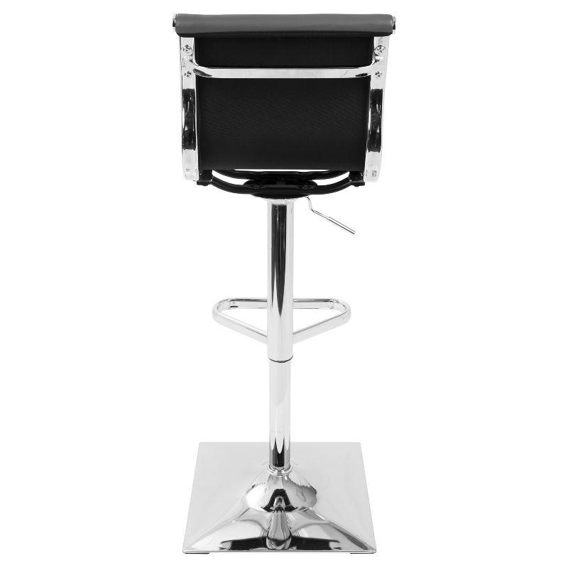 Adjustable 25"-32" Square Barstool - LumiSource