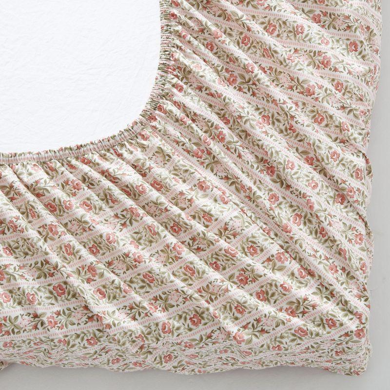 Laura Ashley Laura Ashley Printed Cotton Percale Sheet Set