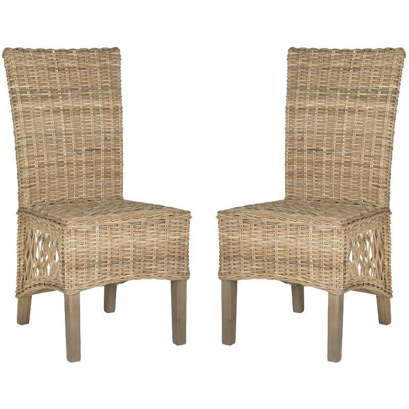 Bayou Breeze Karas Wicker Outdoor Dining Side Chair