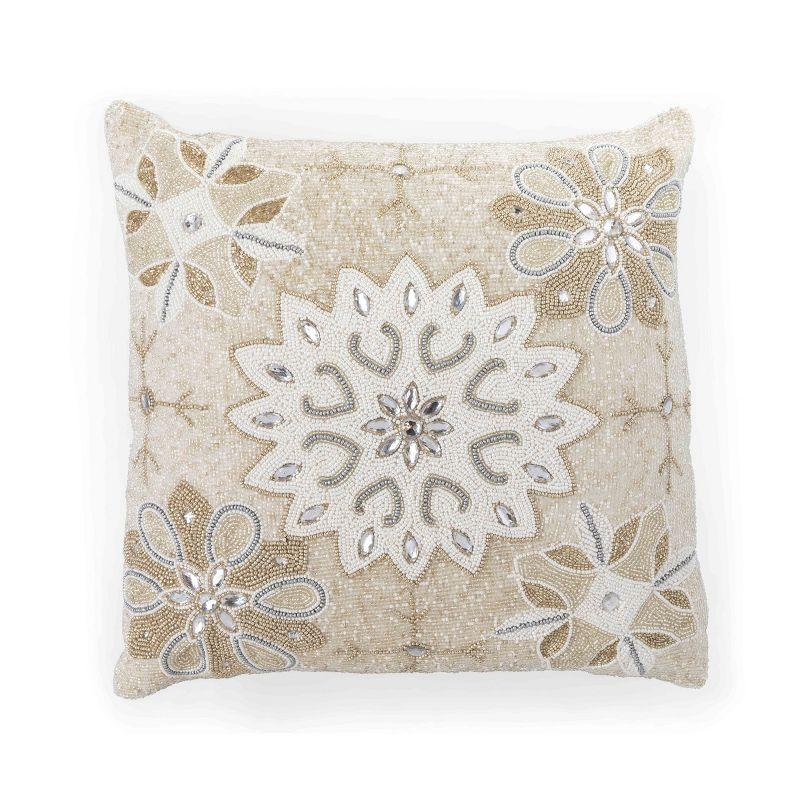 Park Hill Collection White Frost Pillow