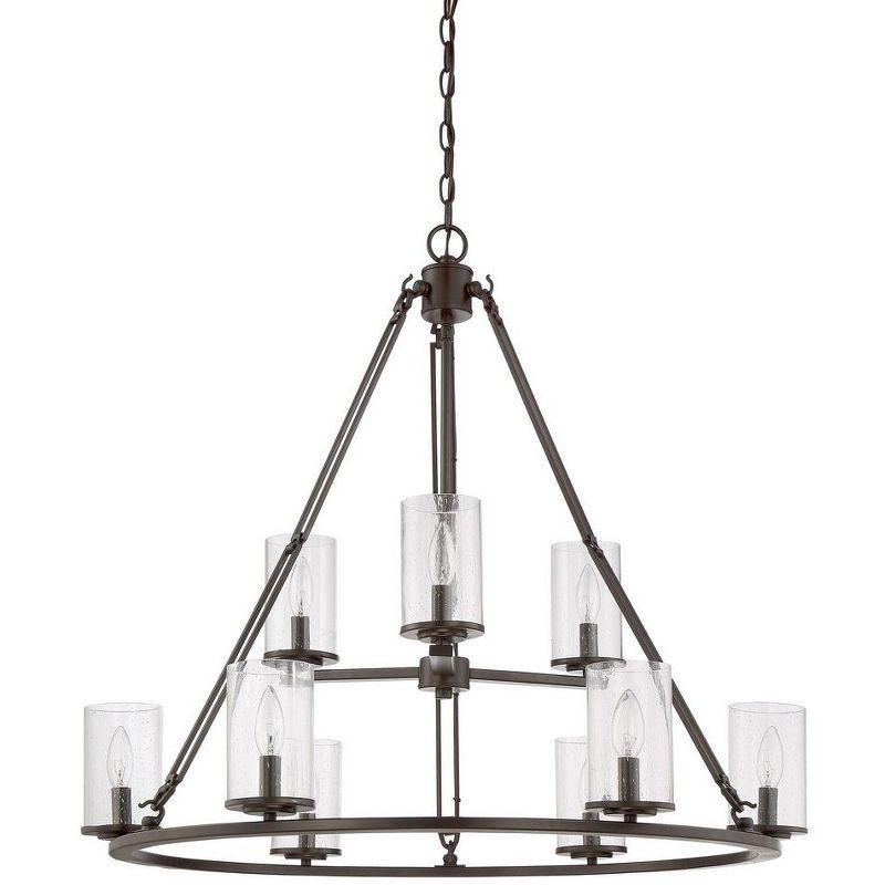 Quoizel Lighting Buchanan 9 - Light Chandelier in  Western Bronze