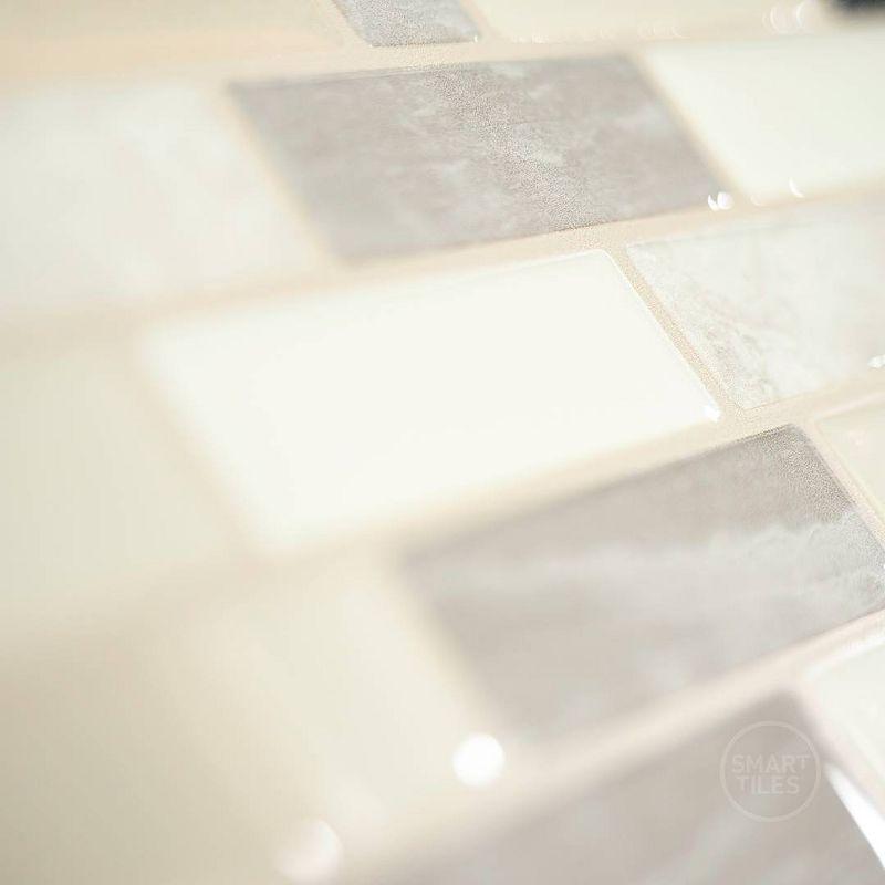 10.06'' W x 10.13'' L Gel Peel and Stick Mosaic Tile