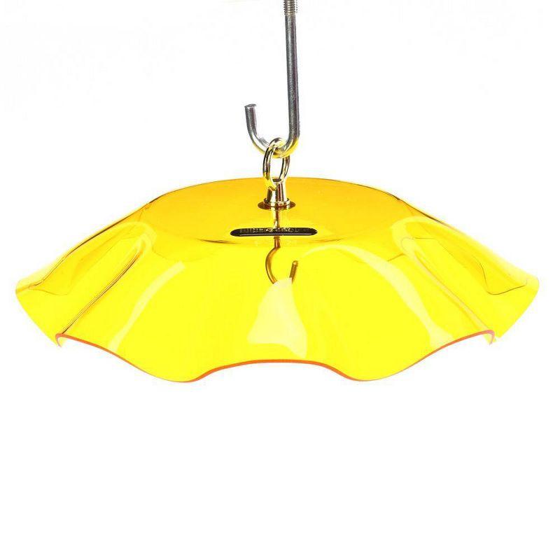 Birds Choice Birds Choice 13" Acrylic Bird Feeder Weatherguard, Yellow