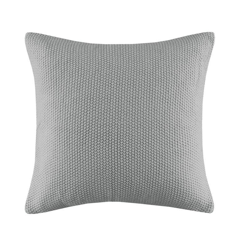 INK+IVY Tino Knit Square Euro Pillow Sham