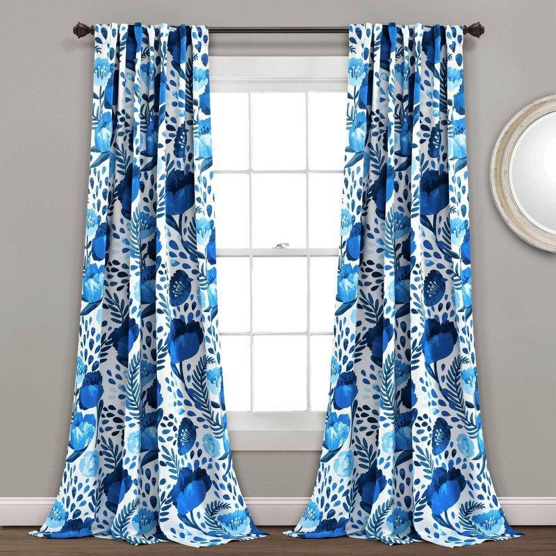 Polyester Room Darkening Curtain Pair