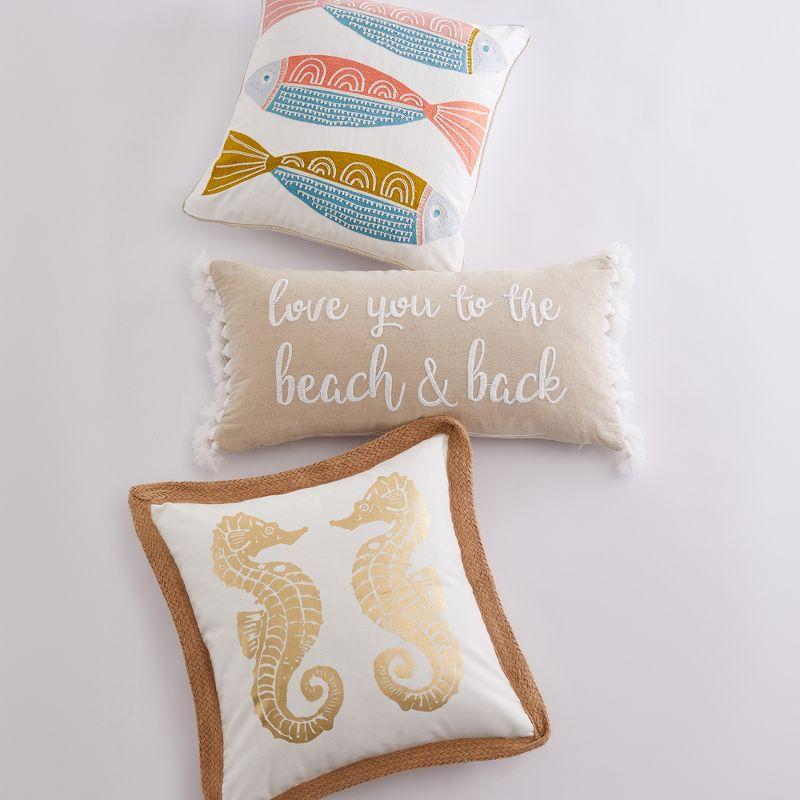 Beacon Beach and Back Pillow - Levtex Home