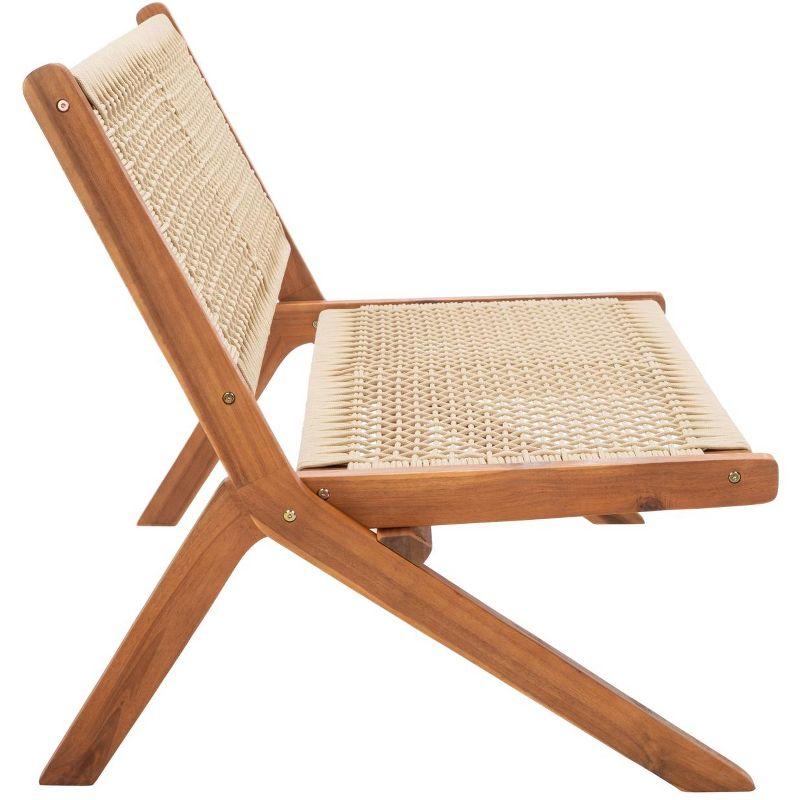 Kobina Bench - Outdoor - PAT7304 - Natural/Natural - Safavieh