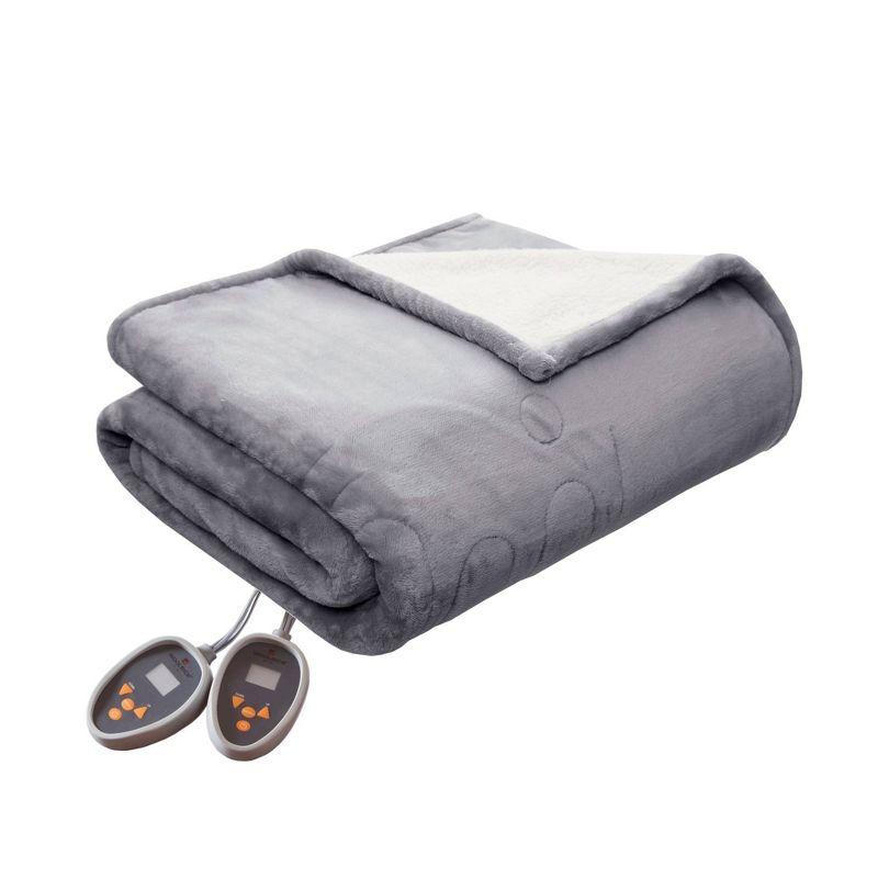 Woolrich Heated Plush to Berber Blanket