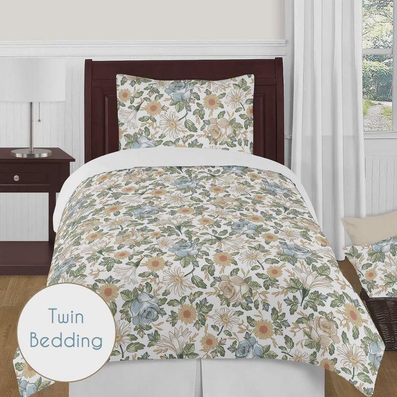 Vintage Floral Comforter Set