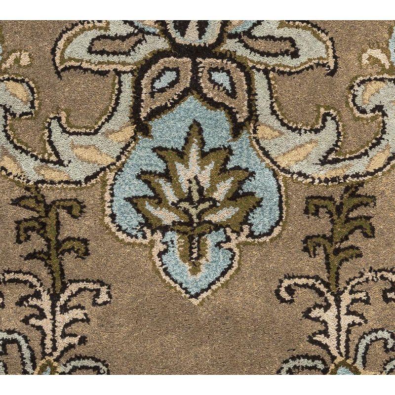 Sareena Brown 8' x 10' Hand-Tufted Rug- SE1007