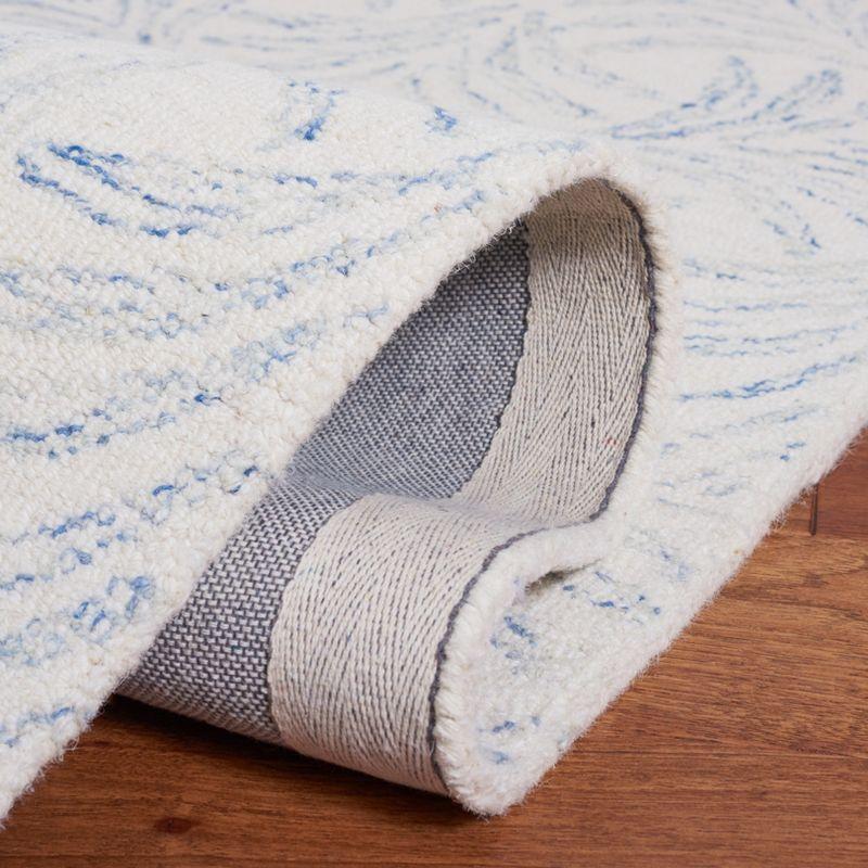 Jardin JAR728 Hand Tufted Accent Rug - Ivory/Blue - 3'x5' - Safavieh