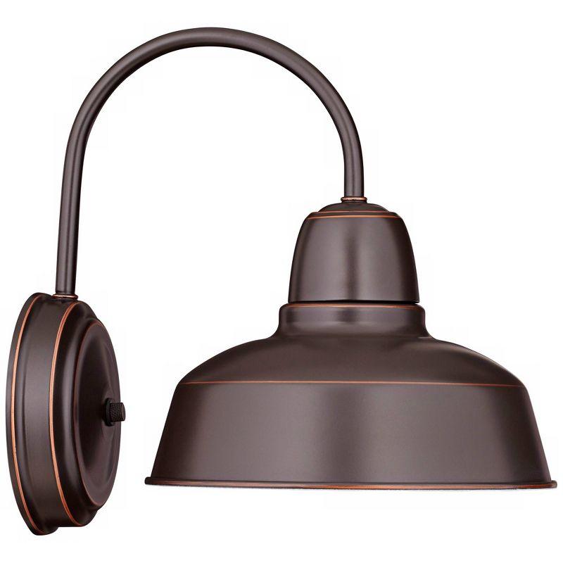 Bronze 13" Direct Wired Electric Vanity Light