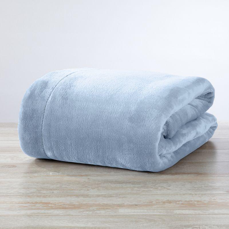 FreshFolds Ultra Soft Plush Sherpa Reversible Blanket