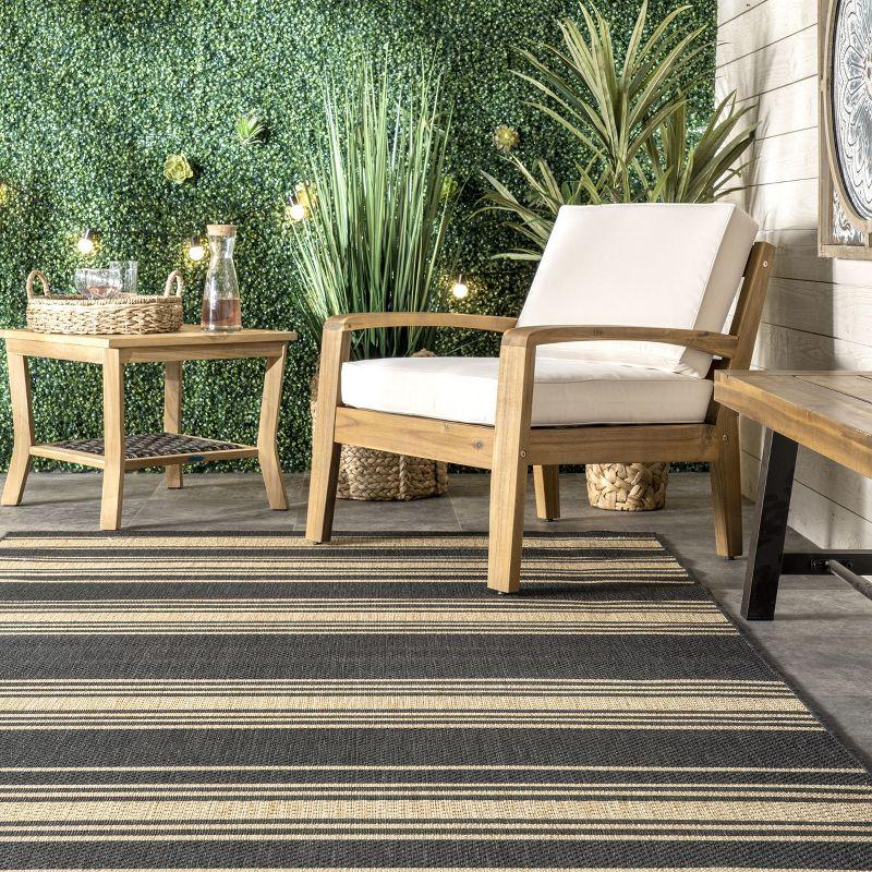 Romy Striped Indoor/Outdoor Area Rug