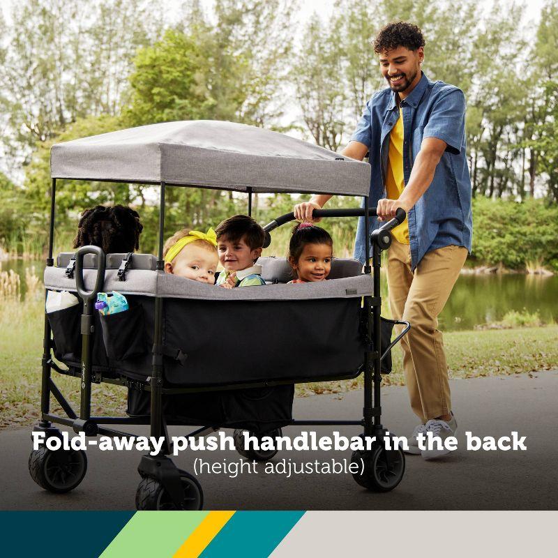 Safety 1st Summit Quad Stroller Wagon - Gray Harbor