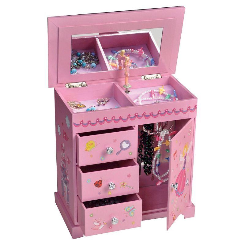 Mele & Co. Krista Girls' Musical Ballerina Jewelry Box - Pink