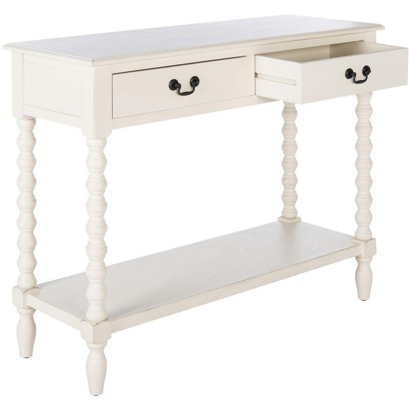 Athena 2 Drawer Console Table  - Safavieh