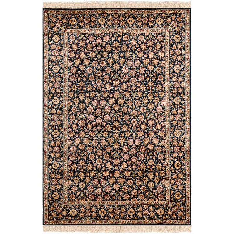 Royal Kerman Hand Knotted Wool Floral Rug