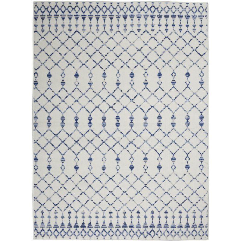Nourison Whimsicle WHS02 Indoor only Area Rug - Ivory 6' x 9'