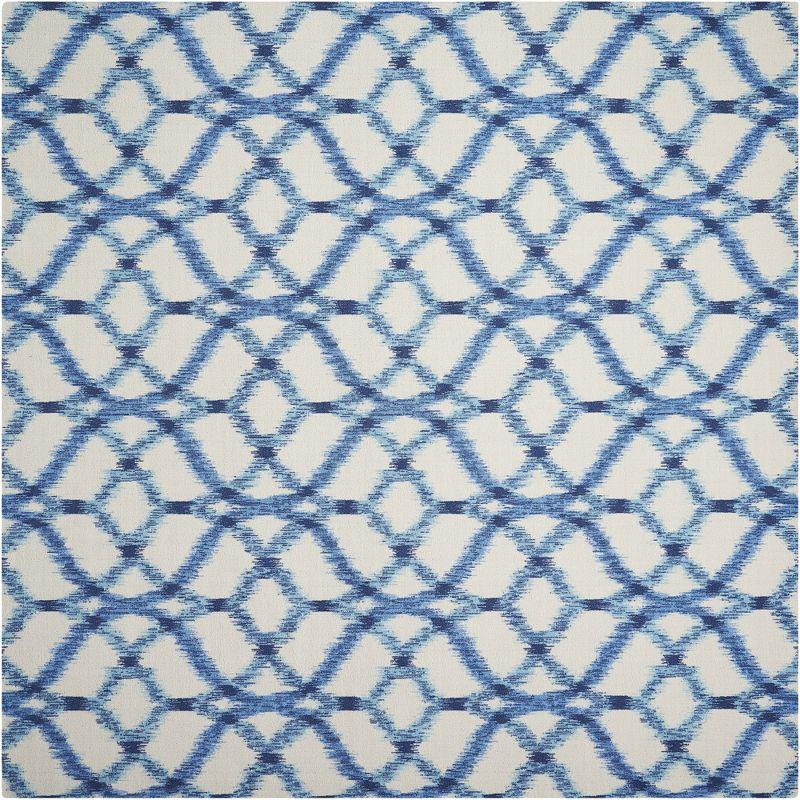 Waverly Sun N' Shade SND05 Indoor/outdoor Area Rug - Aegean 8'6" x SQUARE