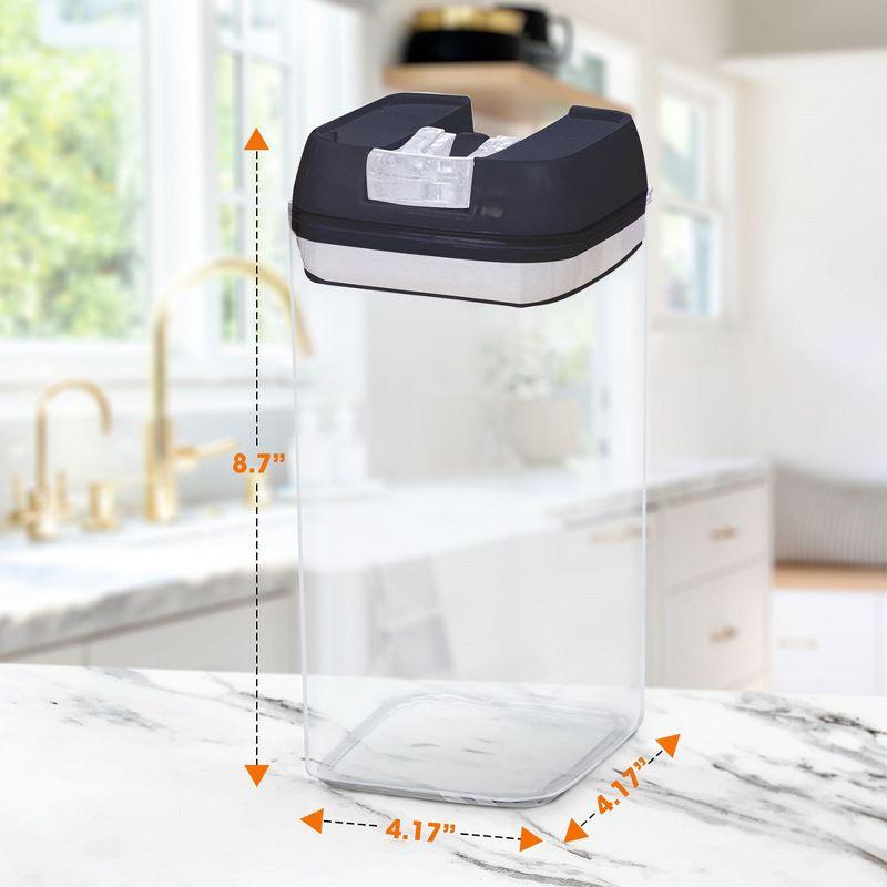 Cheer Collection Food Storage - Set of 6 Containers and 6 Lids (Set of 6)