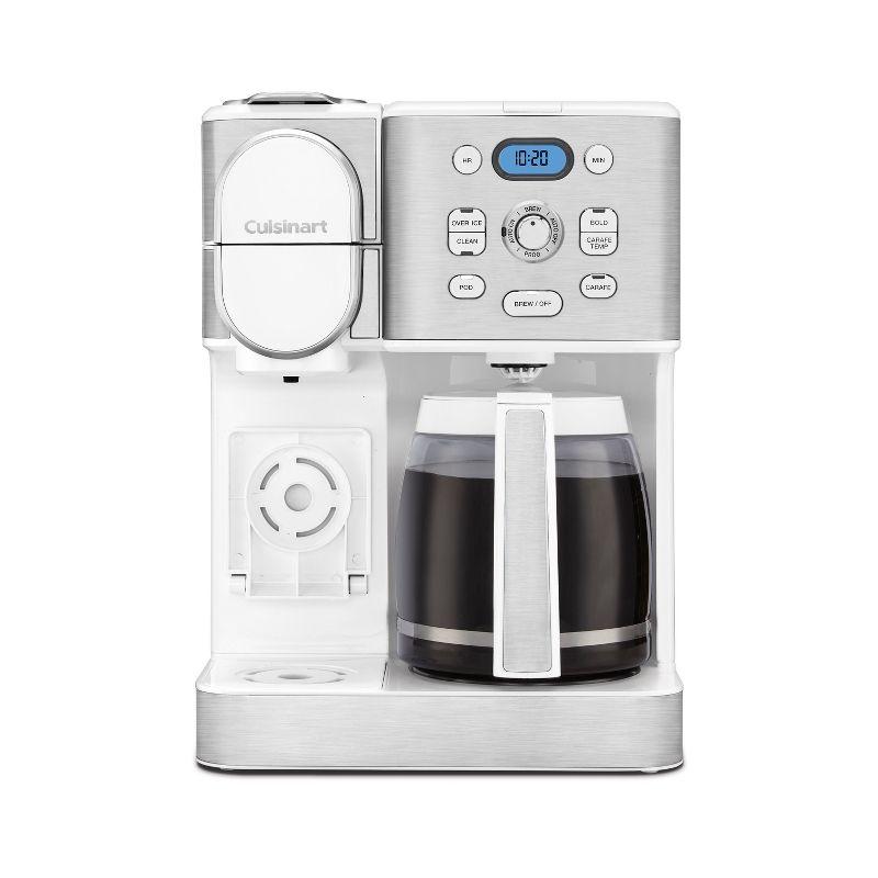 Cuisinart ® Coffee Center ® White 12-Cup Coffee Maker and Single Brewer