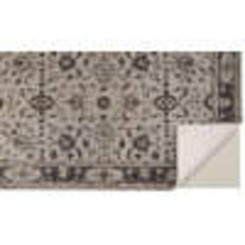 Eaton Traditional Oriental Gray/Ivory/Taupe Area Rug