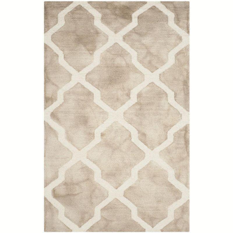 Dip Dye DDY540 Hand Tufted Indoor Accent Rug - Beige/Ivory - 3'x5' - Safavieh
