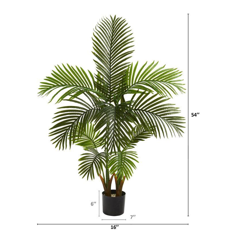 Nearly Natural 54-in Areca Palm Artificial Tree