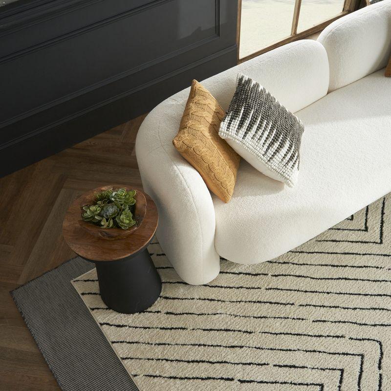 Nourison Positano POS01 Indoor/outdoor Area Rug - Charcoal 7' x 10'