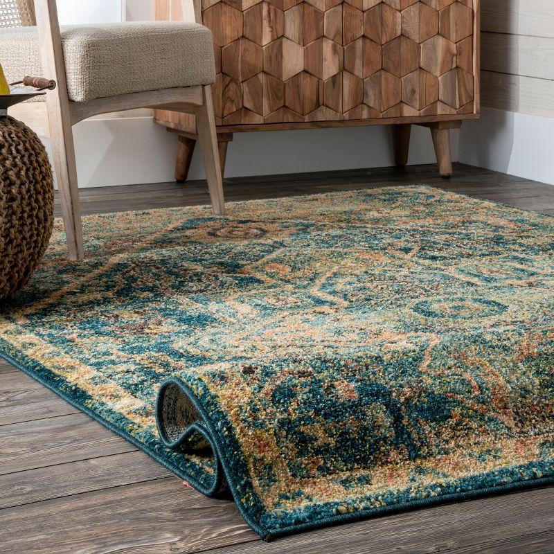 nuLOOM Global Medallion Tabetha Area Rug