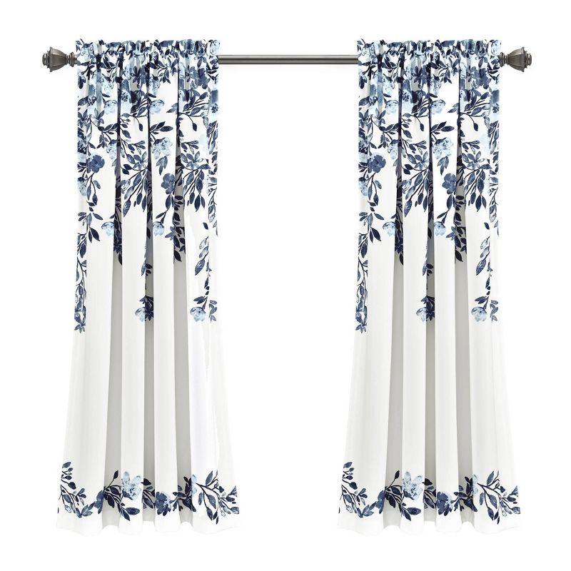 Polyester Light Filtering Curtain Pair