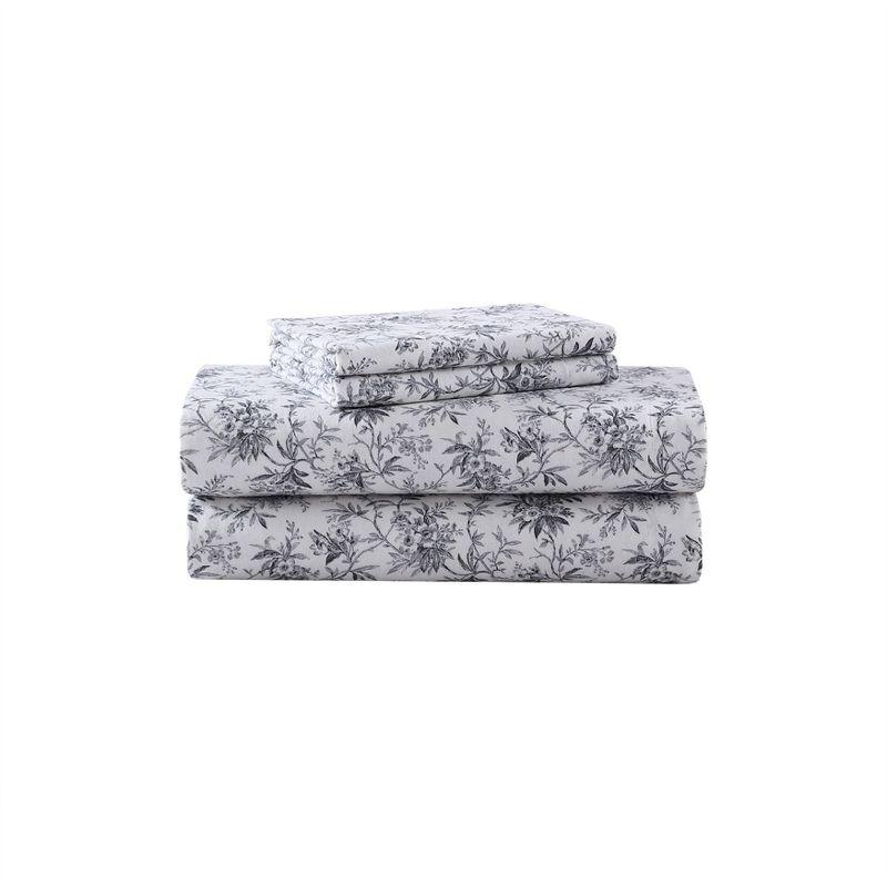 Laura Ashley Laura Ashley Cotton Flannel Cozy Sheet Sets