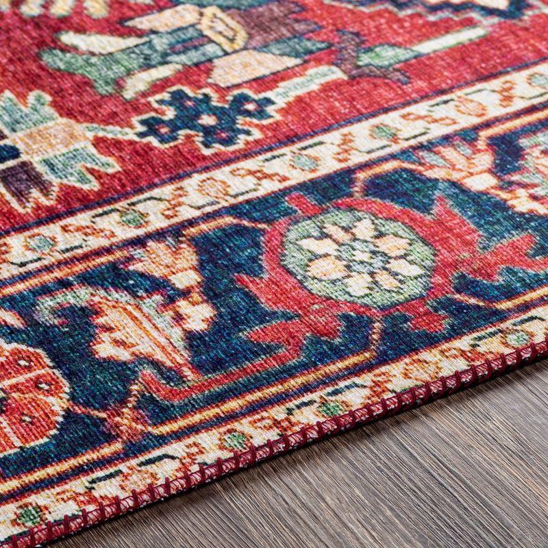 Mark & Day Lith 2'3"x3'9" Rectangle Woven Indoor Area Rugs Bright Red