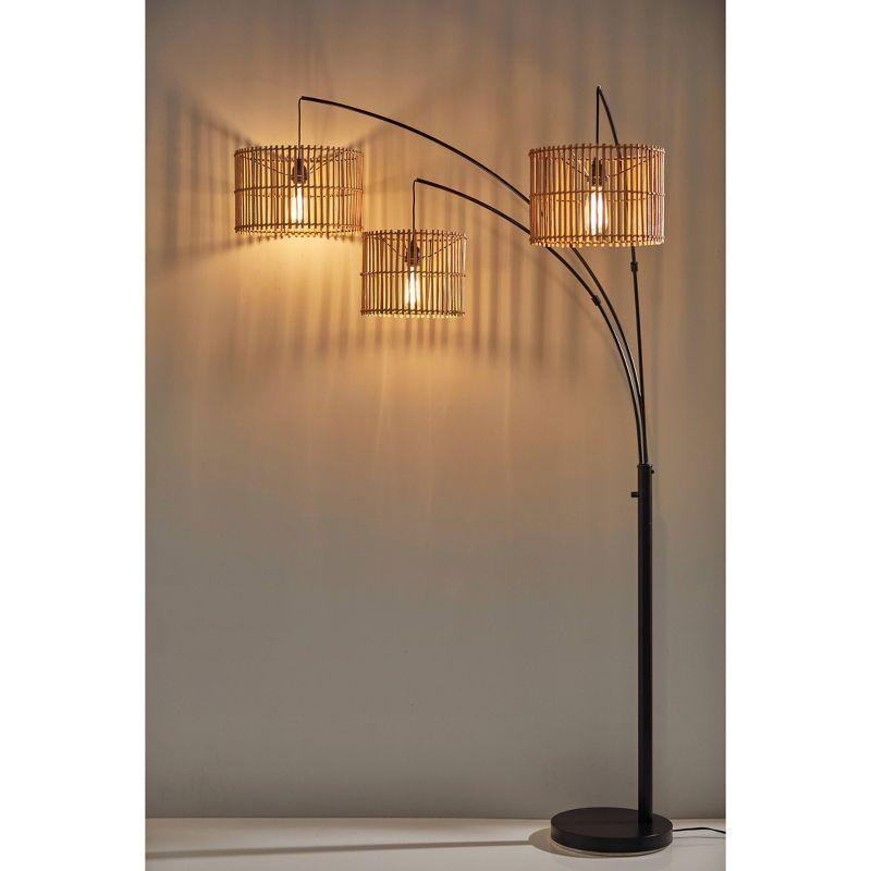 Elsbeth Metal Arc Sectional Floor Lamp (82")