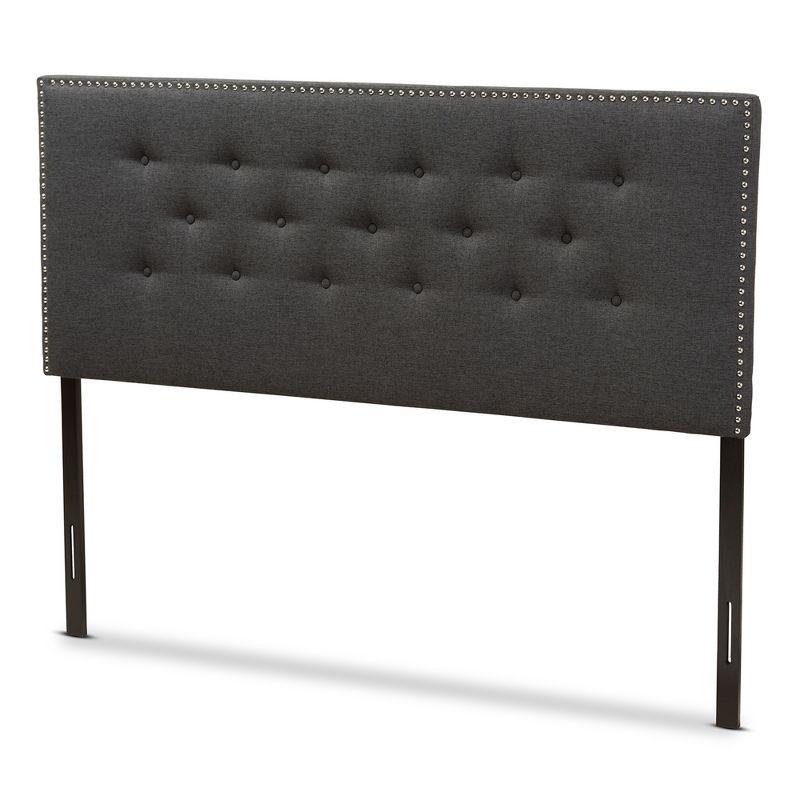 Windsor Modern And Contemporary Fabric Headboard - Baxton Studio