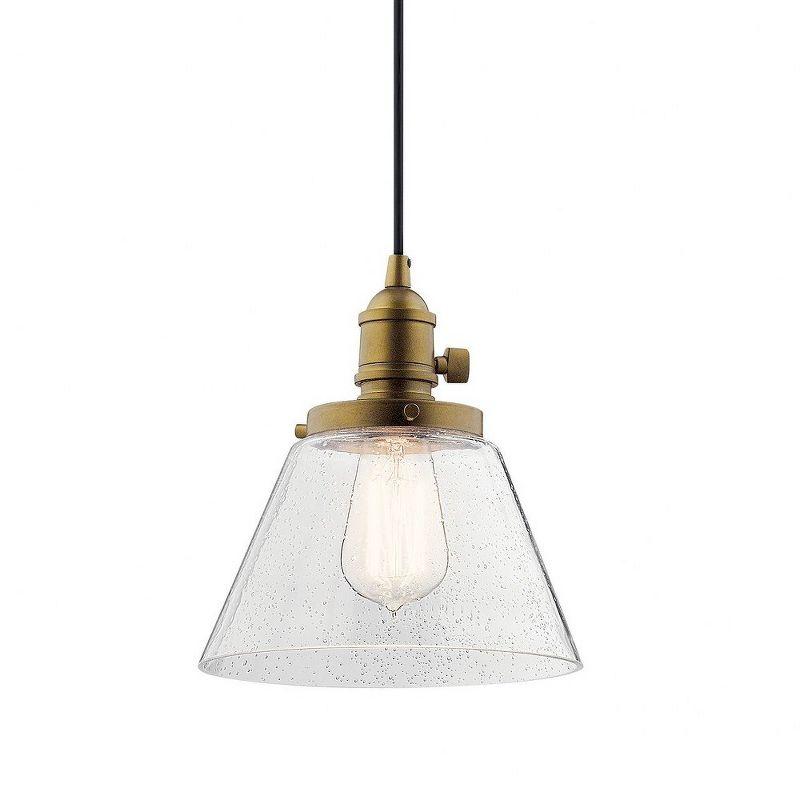 Kichler Lighting Avery 1 - Light Pendant in  Natural Brass