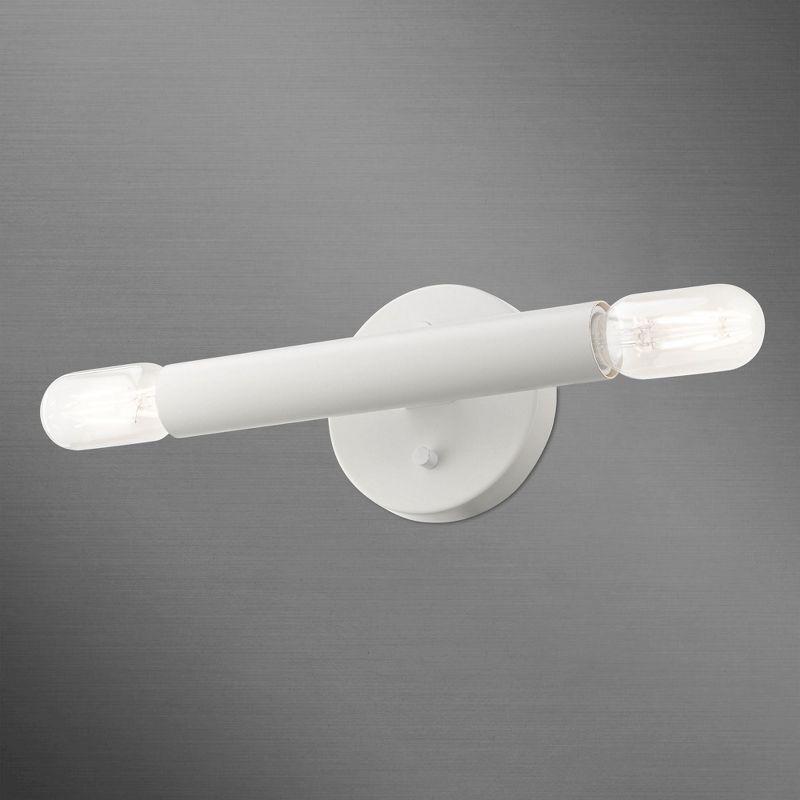 Livex Lighting Copenhagen 2 - Light Wall Light in  White