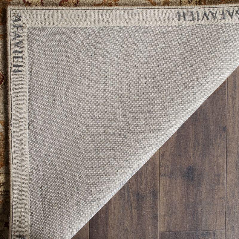 Antiquity AT816 Hand Tufted Indoor Area Rug - Grey Beige/Sage - 8'3"x11' - Safavieh