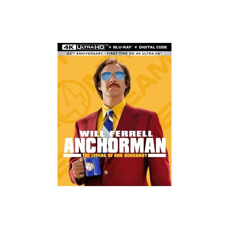 Anchorman: The Legend of Ron Burgundy 4K UHD Blu-ray Box Set