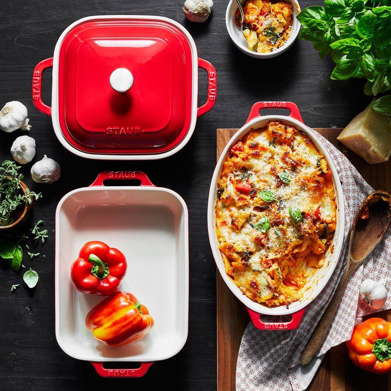 Staub ® Cherry 4-Piece Baking Set