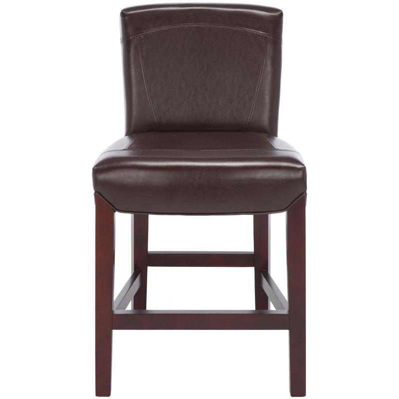 Ken Counter Stool - HUD8202 - Brown - Safavieh