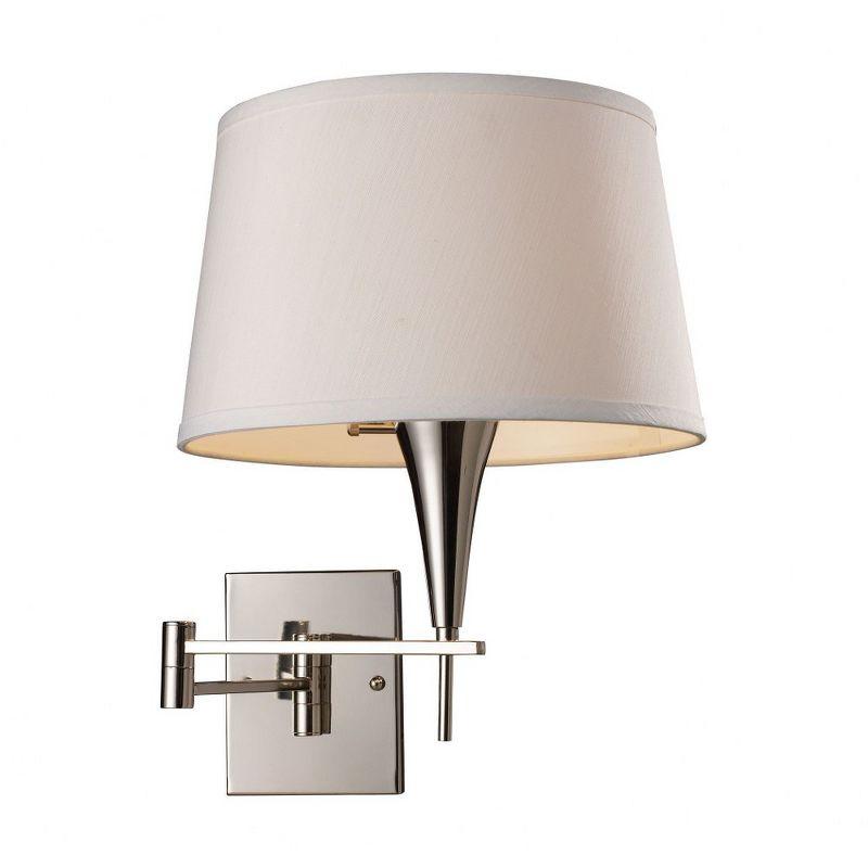 Elk Home Swingarms 1 - Light Swing Arm Lamp in  Polished Chrome