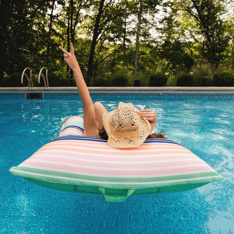 Big Joe Big Joe Lagoon Lounger Pool Float, No Inflation Needed