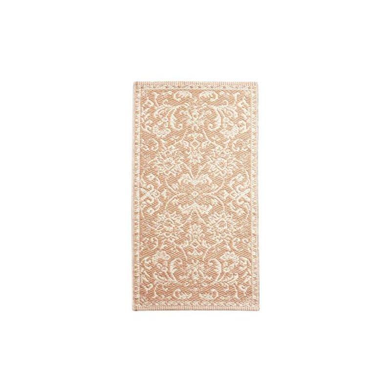 The Lakeside Collection Outdoor Decorative Patio Mats - Sand Accent