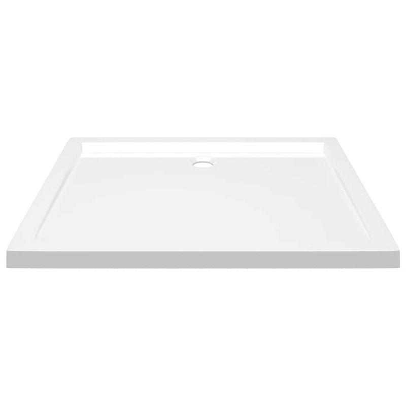 vidaXL Shower Base Tray, Non-slip Bathroom Shower Pan, Reinforced ABS